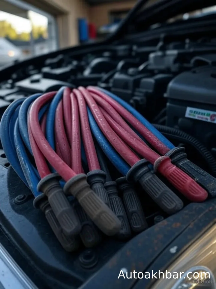 Use high-quality jumper cables for safe car jump starting