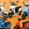 Top 5 Electric Scooters in India 2025 – Ola S1 Pro, Ather 450X, TVS iQube, Bajaj Chetak & Hero Vida V1 – AutoAkhbar.com