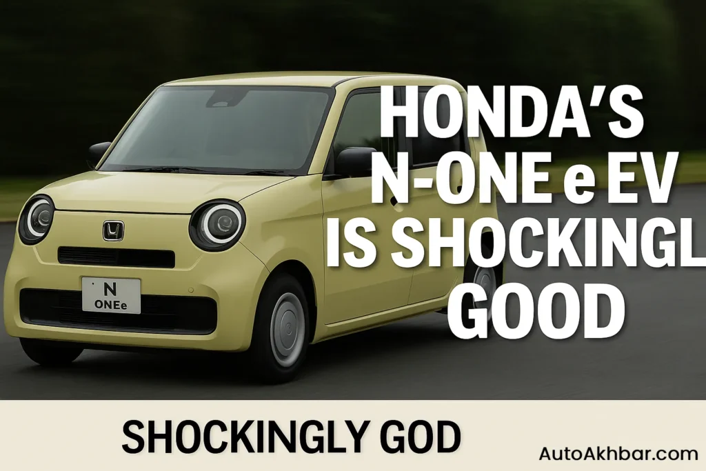 Honda N-One e: Japan's Stylish Kei EV with Vehicle-to-Home Support