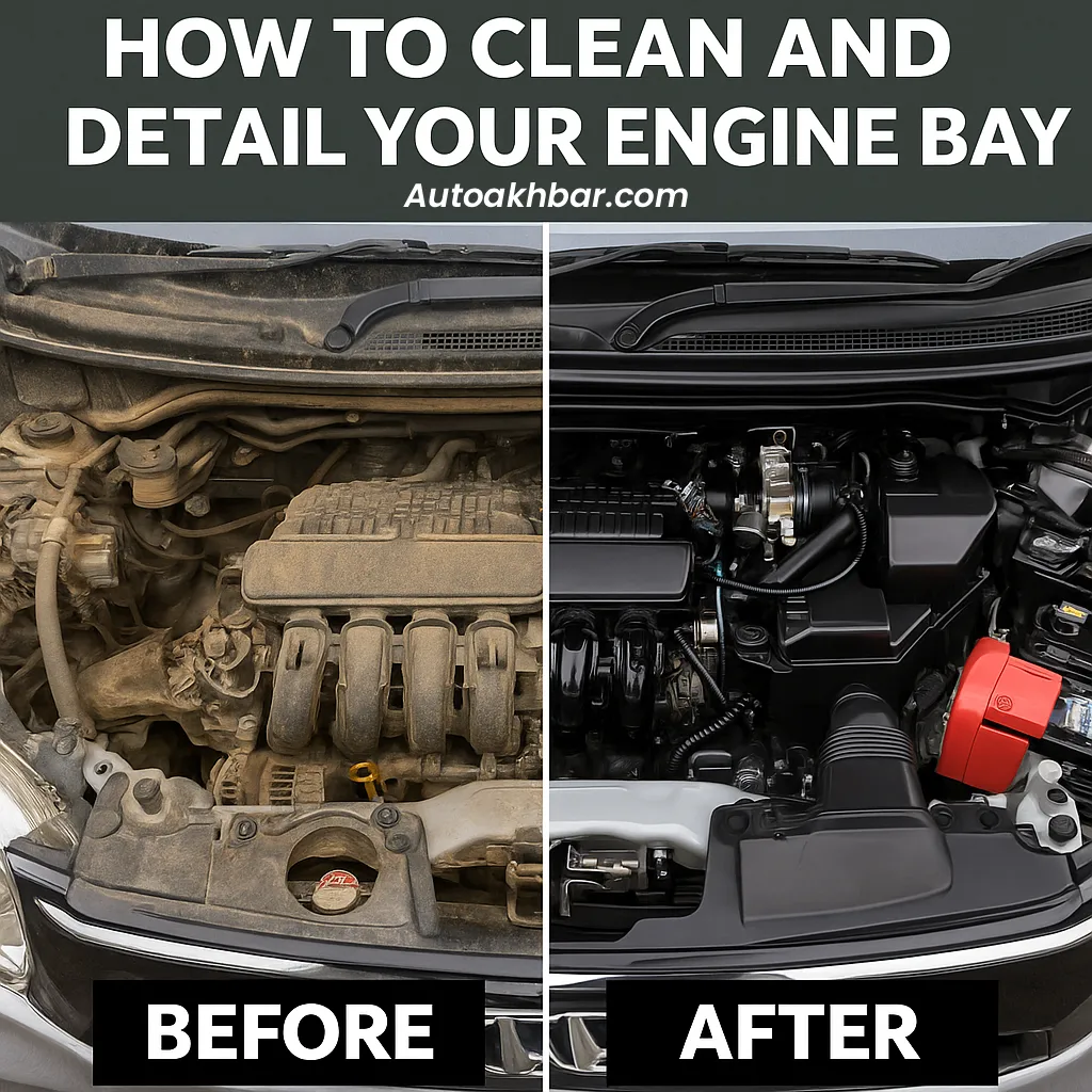 Before and After Dashboard Cleaning Comparison – AutoAkhbar.com