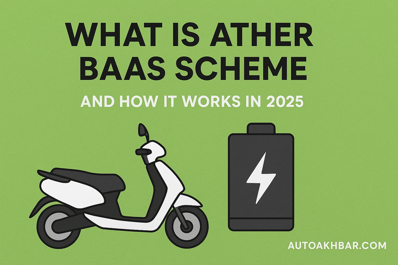 Ather Electric Scooter 2025 – New features and performance update | autoakhbar.com