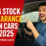 BIG STOCK CLEARANCE – Autoakhbar