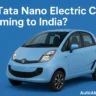 Tata Nano EV 2025 electric car concept with modern Tata design