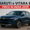 Maruti e-Vitara EV Price in India