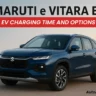 Maruti e-Vitara EV Charging Time
