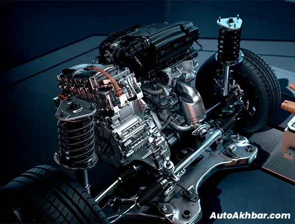 2026 BYD Tang DM-i Super DM-i hybrid engine showcasing petrol + electric motor efficiency – autoakhbar.com