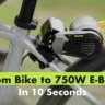 Kamingo e-bike converter 2025 – turn any cycle into a 750W electric bike