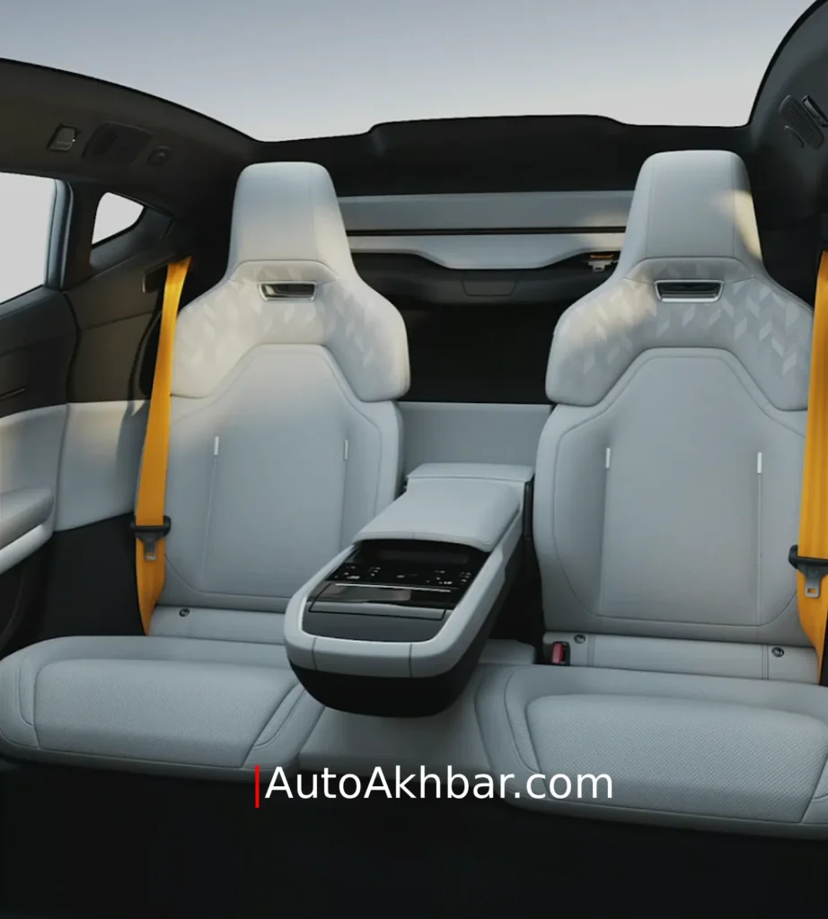 Polestar 5 exterior front view – AutoAkhbar.com