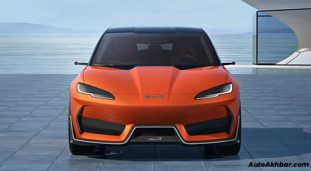 2026 BYD Ocean M electric hatchback futuristic design
