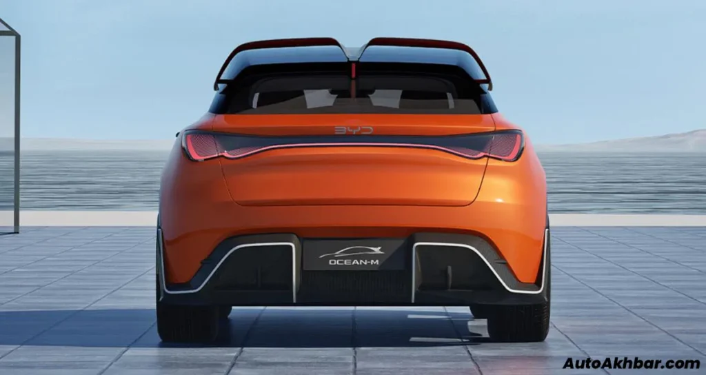 2026 BYD Ocean M electric hatchback futuristic design