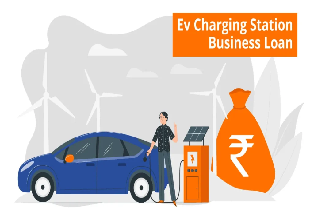 EV Charging Station Franchise setup in India showing Charging Station Business