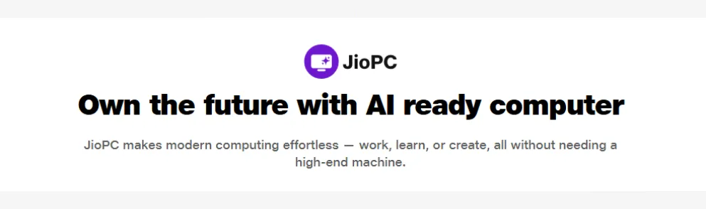JioPC setup with Jio Set-Top Box connected to TV using keyboard and mouse – Cloud PC service by Reliance Jio – autoakhbar.com