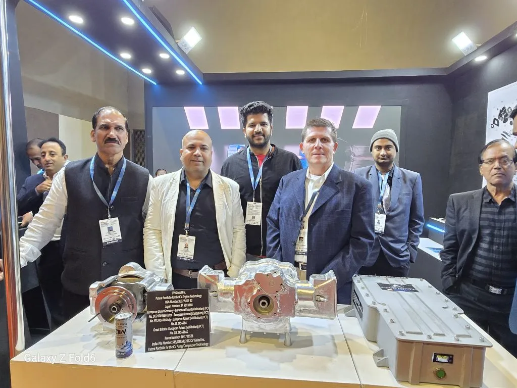 CV Engine by Aharavat Technologies – India’s futuristic flower engine that challenges electric cars.