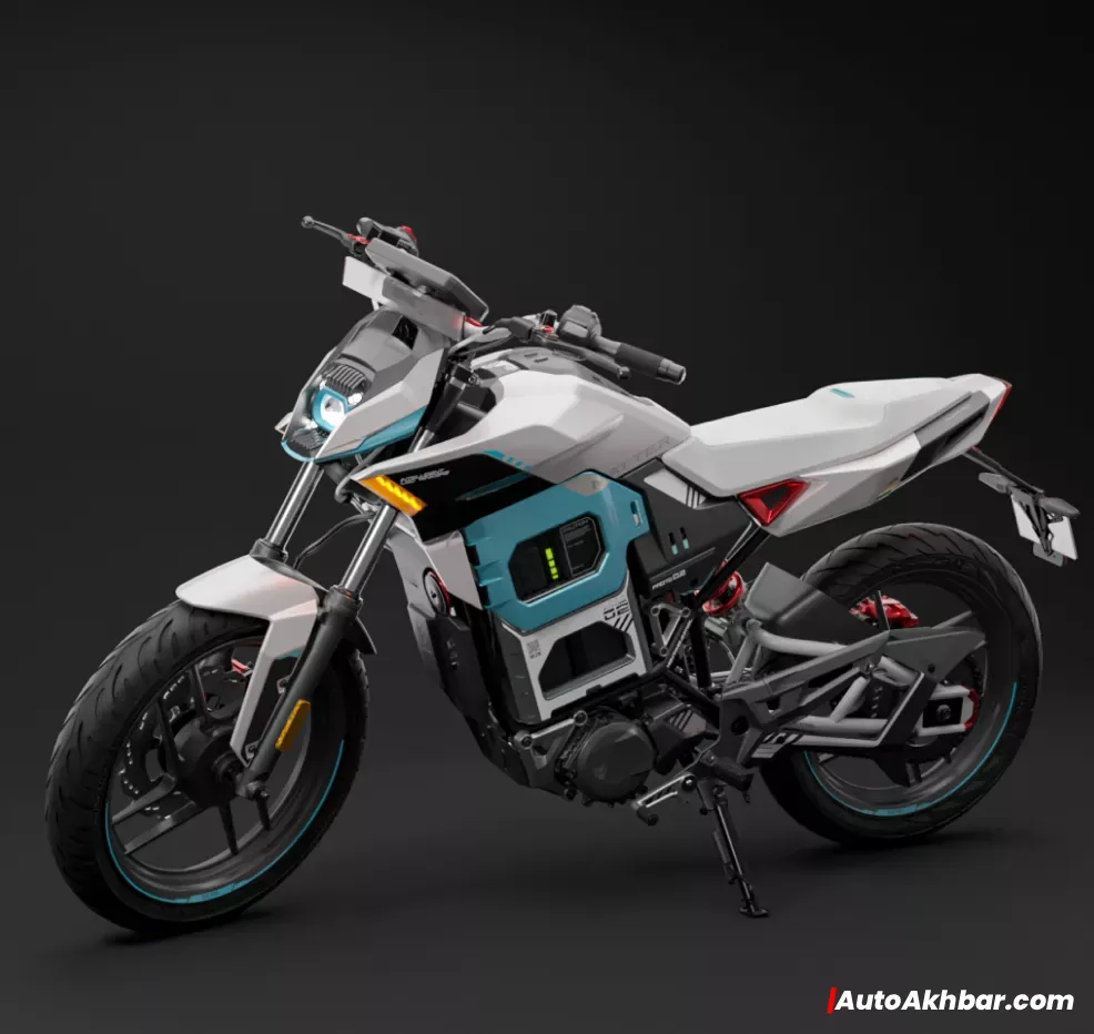 Matter EV Bike 2025 with 4-speed gearbox and liquid-cooled motor