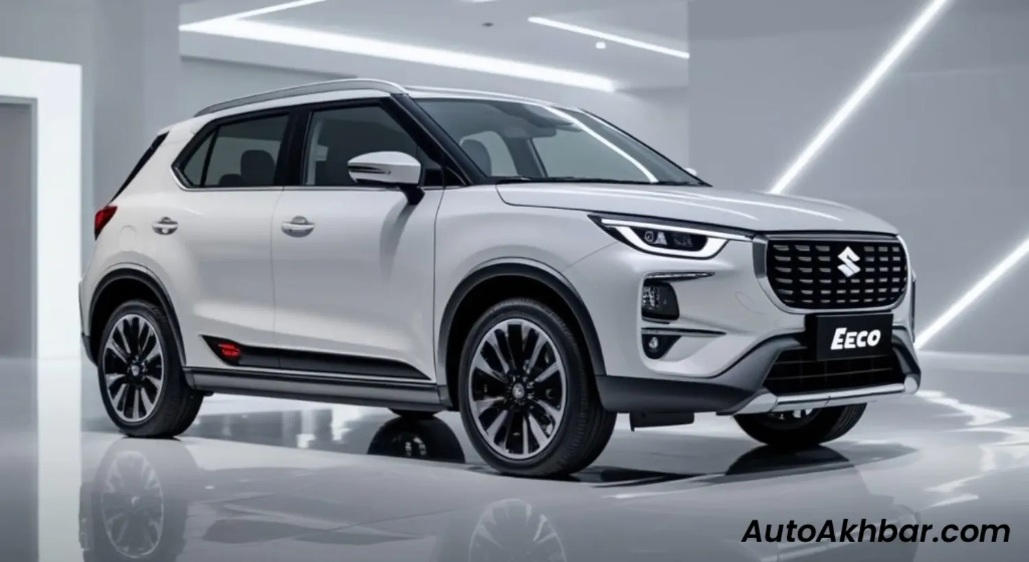 2026 Suzuki Eeco 7 Seater exterior view – White color, practical family car