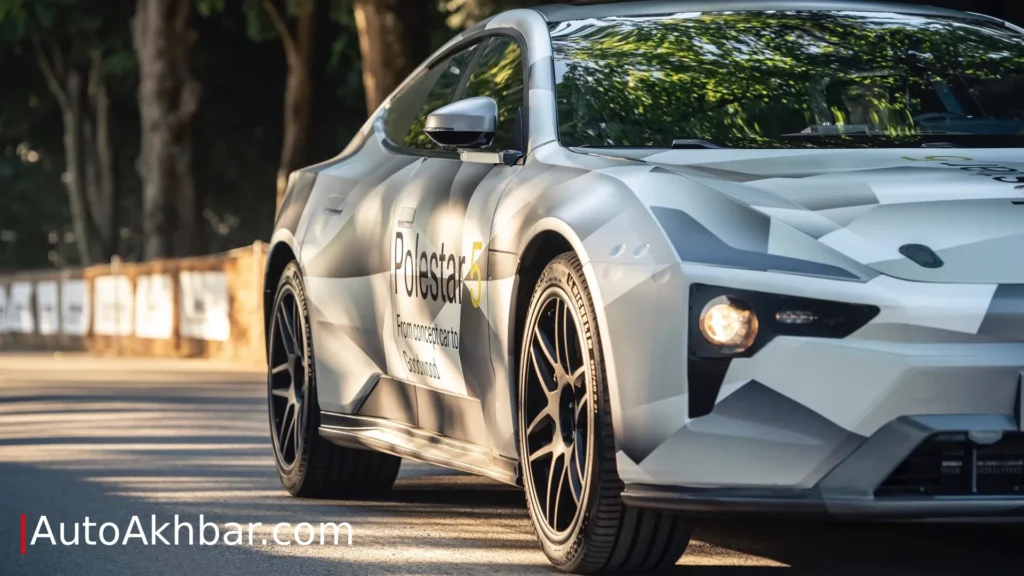Polestar 5 exterior front view – AutoAkhbar.com