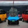 Executives unveiling Wings Robin Electric Car at launch event in India