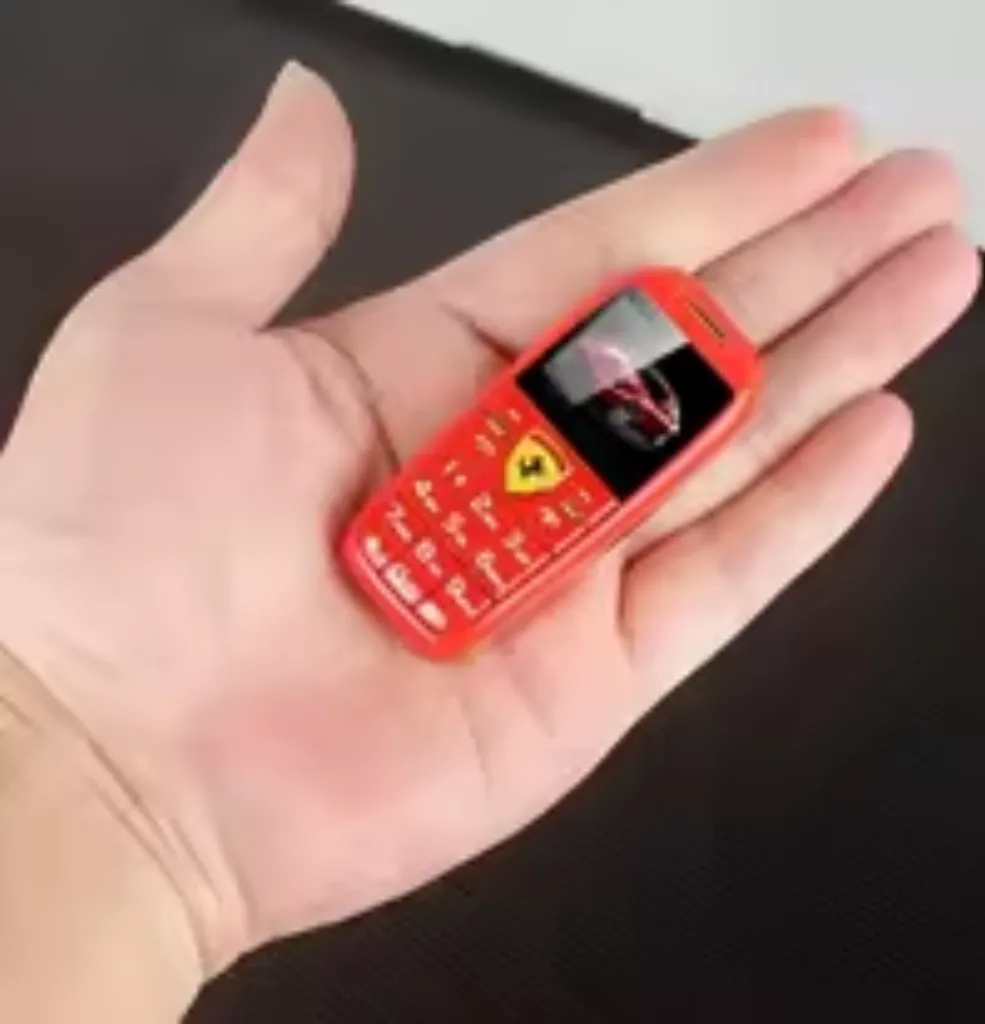 Old chinese phone finger size like Mini Iphone 17 Pro Max