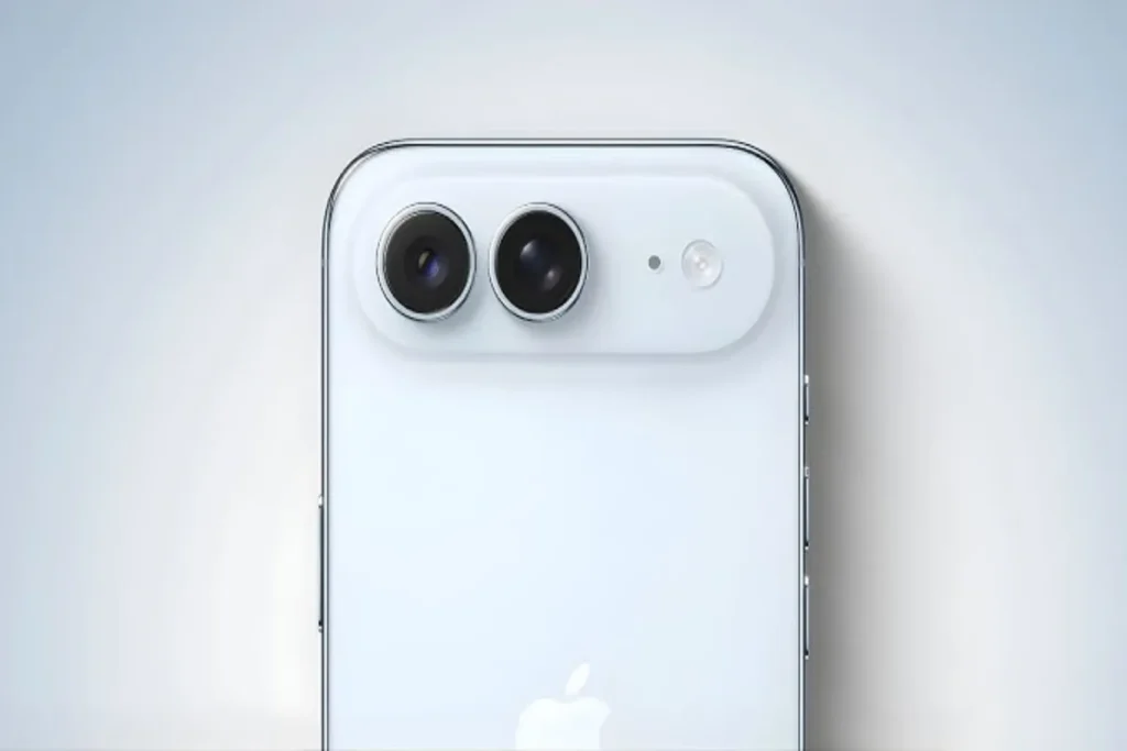 iPhone Air 2 leak showing dual camera and new design concept