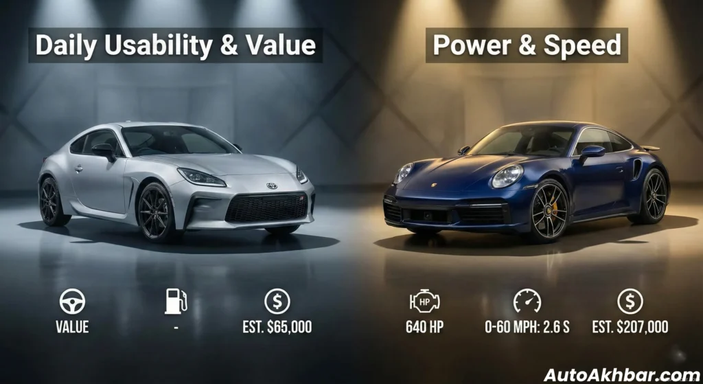 Toyota GR GT front design close-up hybrid V8 performance