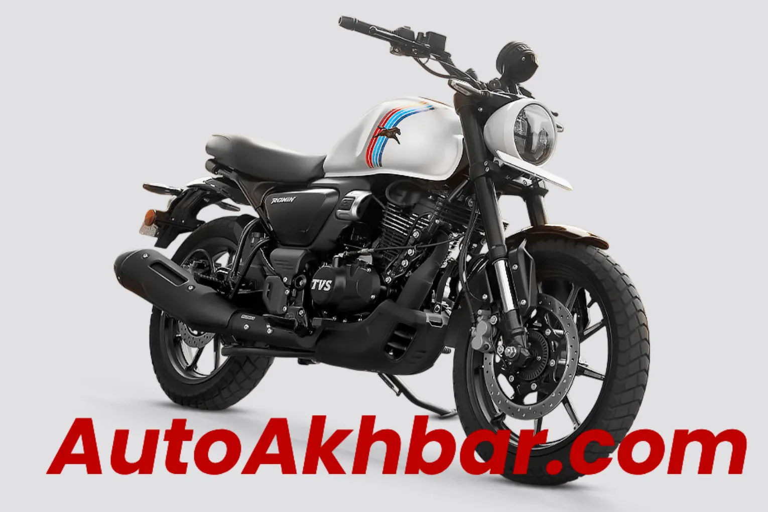 TVS Ronin Agonda Edition new white and stripe design launched in India