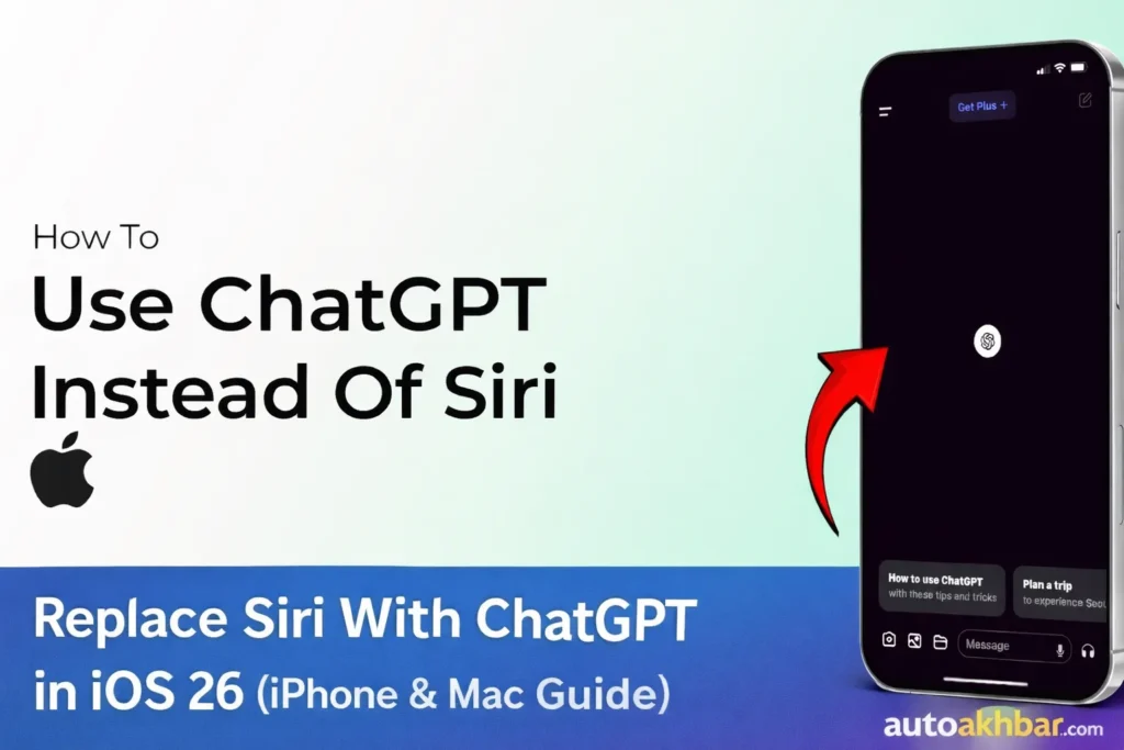 How to use ChatGPT on iPhone with iOS 26 Apple Intelligence settings