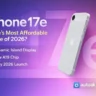 iPhone 17e with Dynamic Island design and A19 chip expected to launch in early 2026