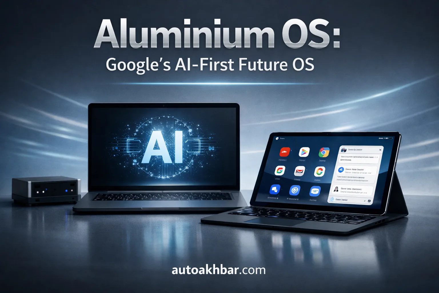 Aluminium OS AI-first operating system by Google replacing Chrome OS on laptops tablets and mini PCs