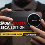 Xiaomi 17 Ultra smartphone showcasing Leica camera system and premium design