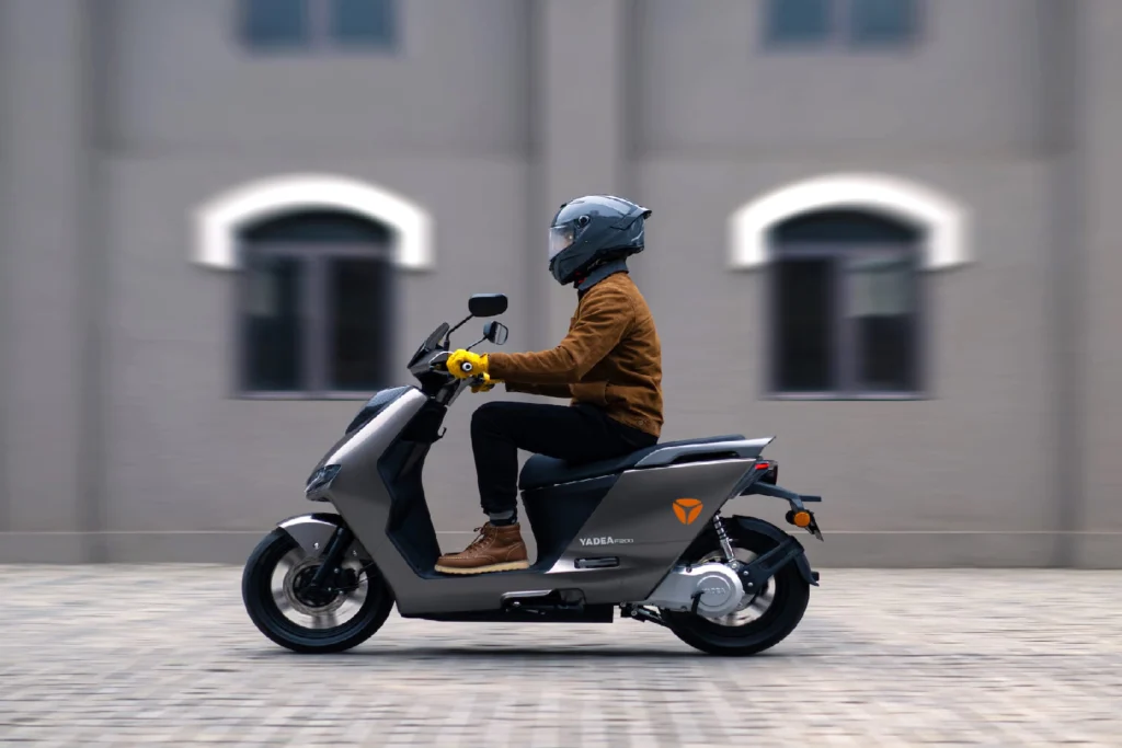 YADEA Modern EV Scooter launched in India at ₹32,000 with retro design and low seat height