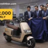 YADEA Modern EV Scooter launched in India at ₹32,000 with retro design and low seat height