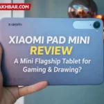 Xiaomi Pad Mini review image showing rear design with 8.8-inch 165Hz display mini flagship Android tablet