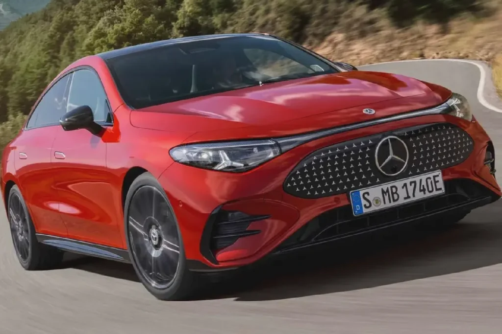 Mercedes-Benz CLA 2026 electric luxury sedan front design featured image with AutoAkhbar buying and ownership guide branding