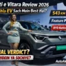 Maruti e Vitara 2026 electric SUV review with 543 km range and BYD battery concern