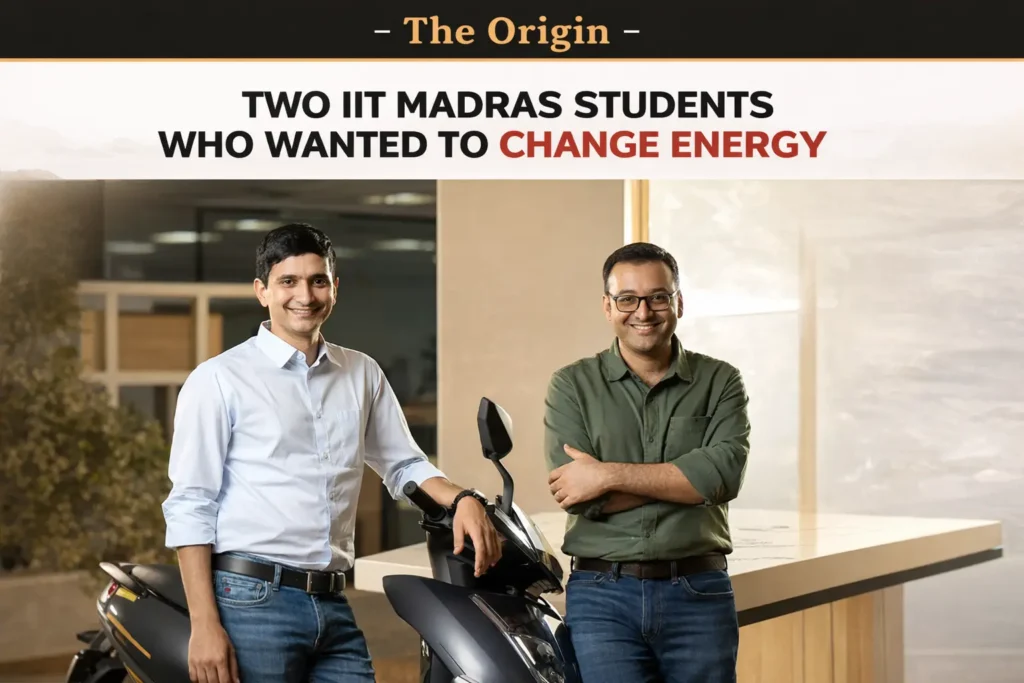 Ather Energy founders from IIT Madras who started electric scooter revolution in India