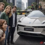 Zeekr 7X Australia electric SUV on racetrack with premium design and performance features
