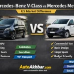Mercedes-Benz V-Class 2026 luxury MPV front exterior view in India