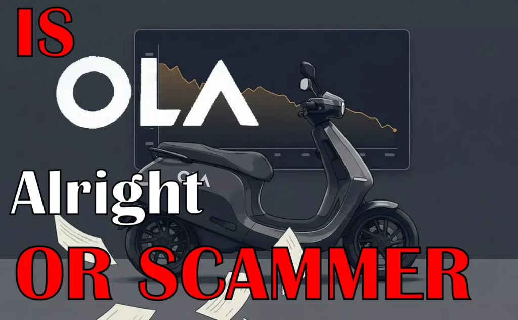 Ola Electric truth 2026 showing IPO fund diversion R&D cut and market share crash analysis