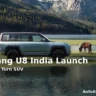 Yangwang U8 India launch BYD luxury electric SUV tank turn feature