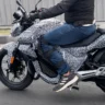 Avore Electric Motorcycle camoflage image real on raod image
