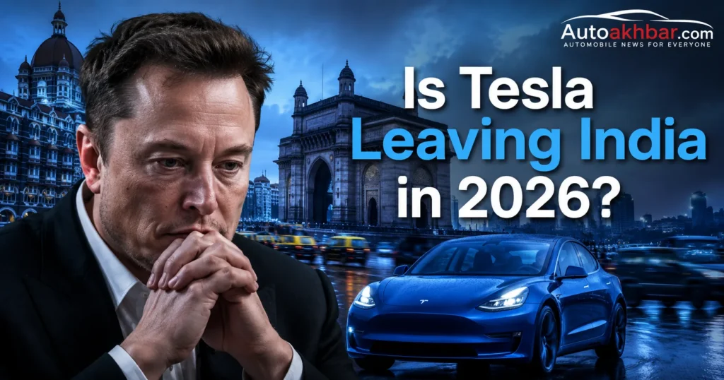 Tesla Model Y in India 2026 at an Indian city showroom
