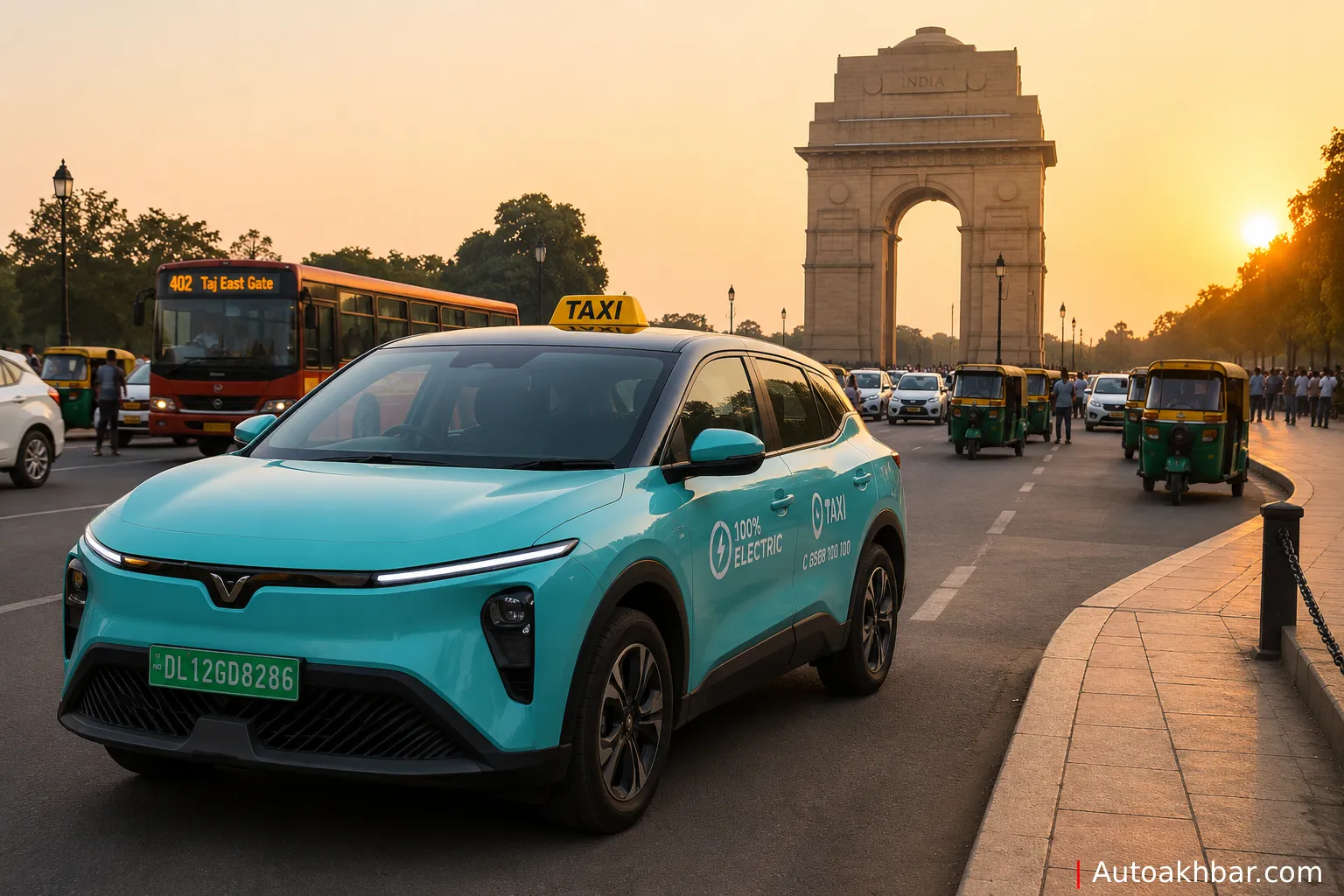 Green SM India driver recruitment ad promising ₹40,000 monthly earnings to Delhi-NCR cab drivers