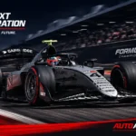 Formula 2 race car on track, representing Colton Herta's 2026 season