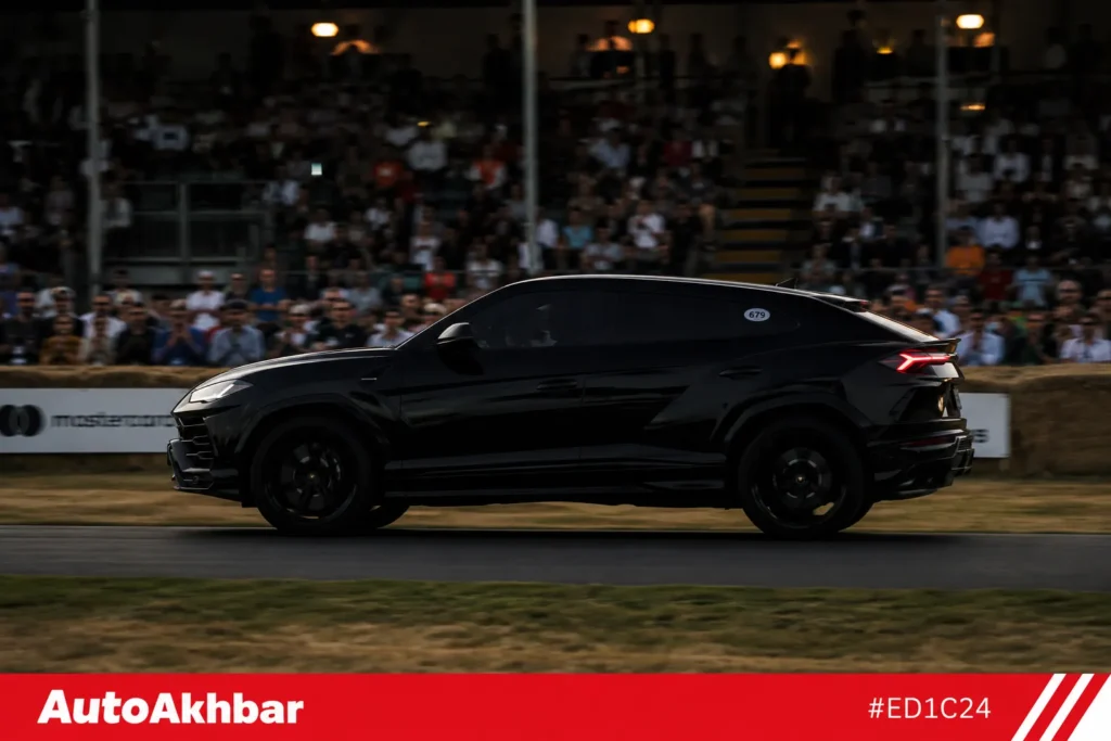 Range Rover Sport Electric prototype at the Goodwood Festival of Speed
