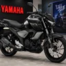 Yamaha FZ Blue Flex flex-fuel motorcycle in Metallic Black colour
