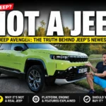 2026 Jeep Compass parked outdoors, YouTube review thumbnail showing the SUV's front exterior