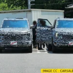 2027 Mitsubishi Pajero SUV on a rocky off-road trail