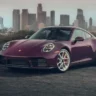 2027 Porsche 911 Carrera S with manual MT Package driving on a mountain road