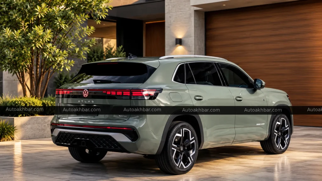 2027 Volkswagen Atlas Cross Sport Revealed reaw view