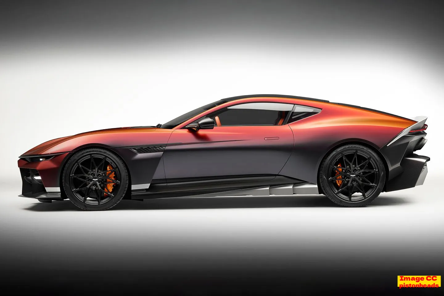 Aston Martin Valen V12 supercar, the most powerful front-engined production car ever built